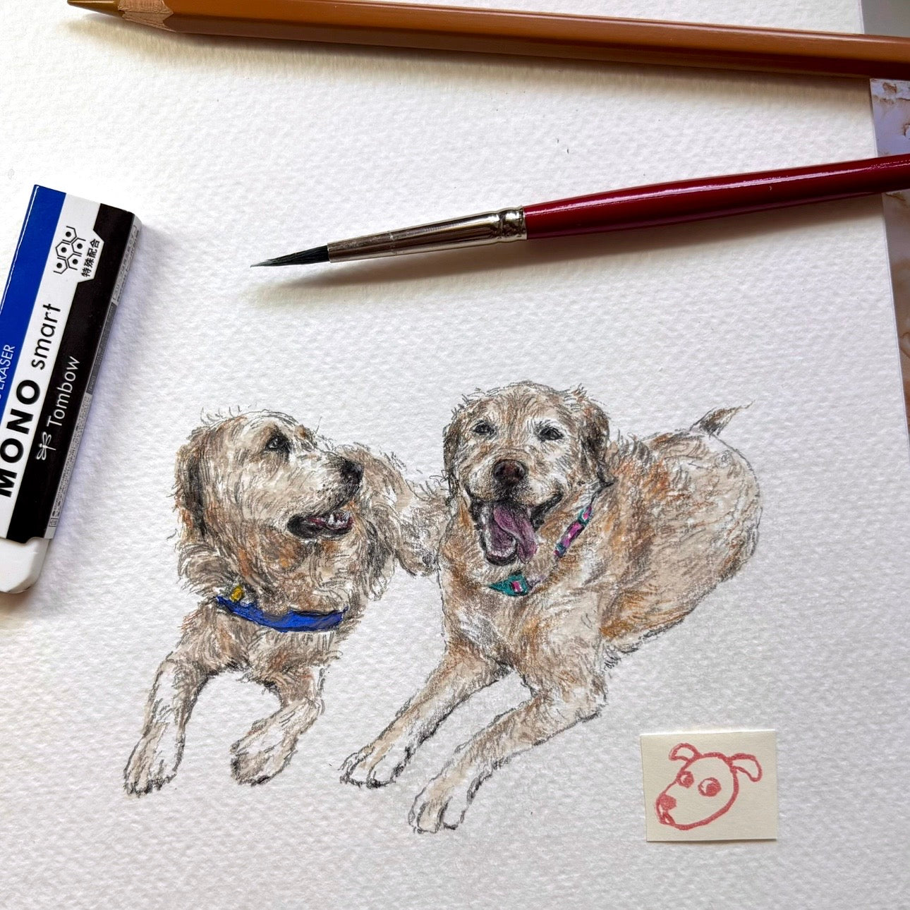 Custom Dog Portraits