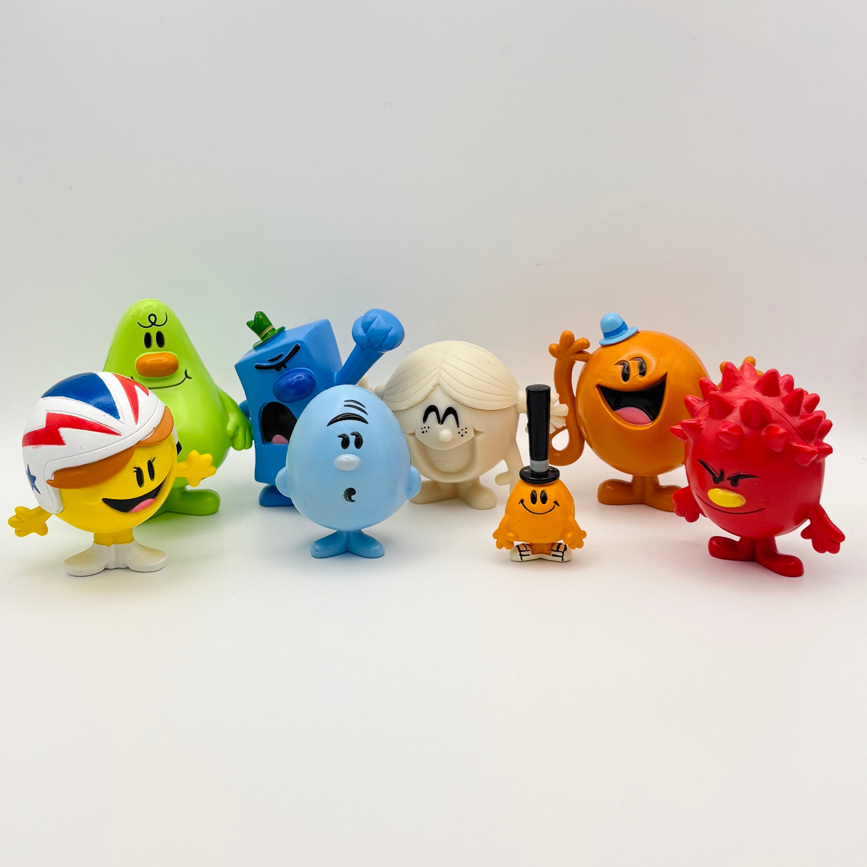 [NEW] Mr. Men Little Miss 2008 Thoip Limited Edition Figures 8 Styles Collection #1 Vintage Toys
