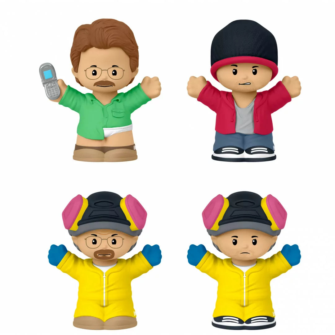[NEW] Fisher-Price Little People Collector Breaking Bad TV Show Special Edition 4 Figures Set