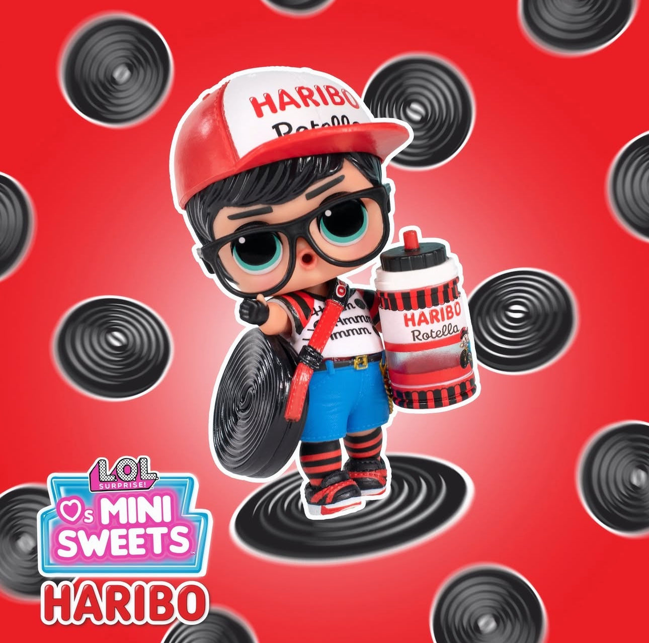 [NEW] L.O.L. Surprise Loves Mini Sweets x HARIBO Ultra Rare Licorice Boy Doll & Accessories