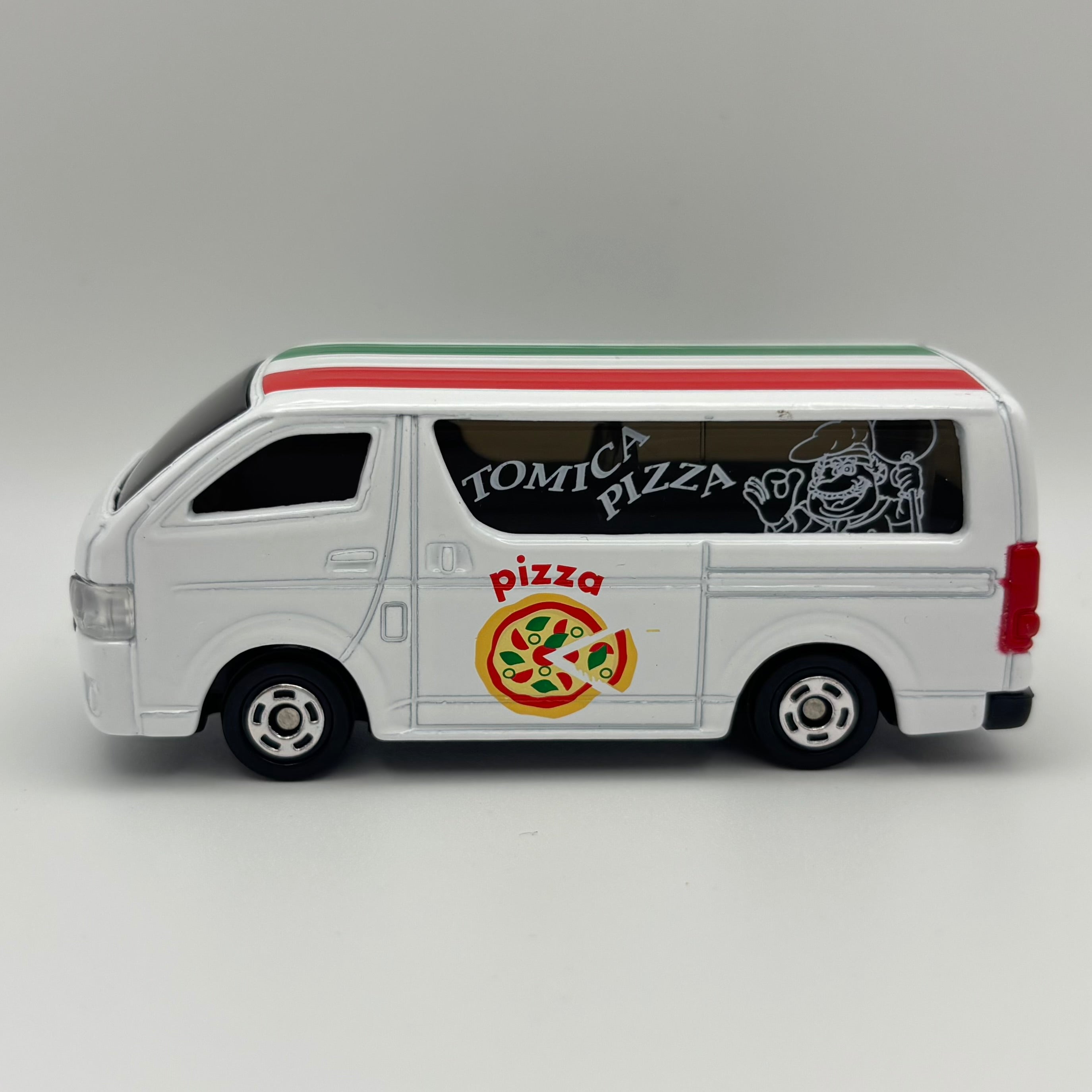 [Ex-Display] Takara Tomy Tomica Exciting Food Shop Trucks Set Of 4 Die-cast Vehicles Toy Cars
